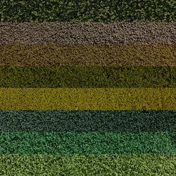 Esponja fina de césped fino (espuma de suelo), Material a escala de 50g, 0,3 0,8mm, modelo de tren en polvo, construcción Diy