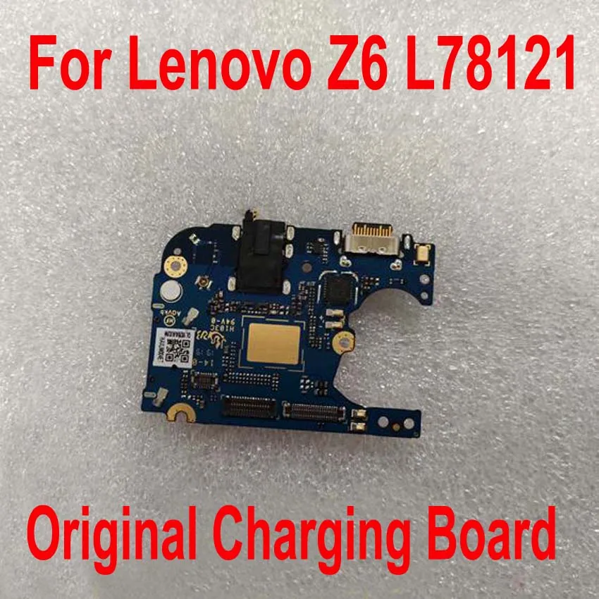 Оригинальный Лучший для Lenovo Z6 L78121 USB-порт зарядки док-станция разъем Печатная