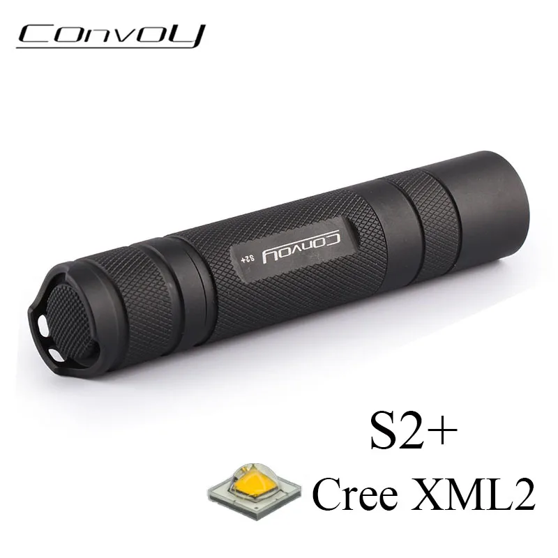 Мощная Вспышка светильник колонна S2 + Cree XML2 T6 3B 7135x8 черный Фонари светодиодный