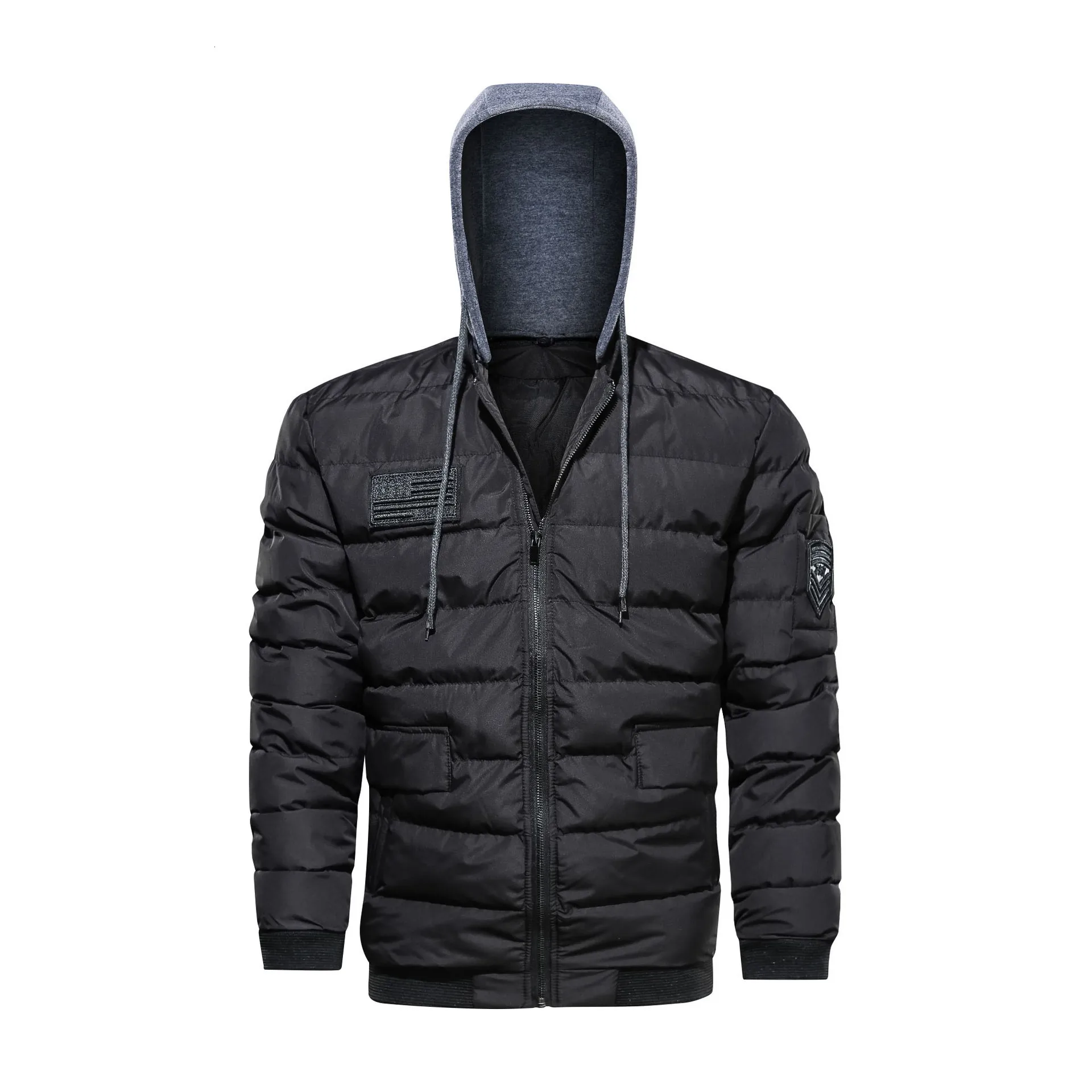 

Winter 2019 Men's Hat Clothing Fashion Windbreak Garment Military Windbreak Garment Large M-5XL Parks Tactical Coat