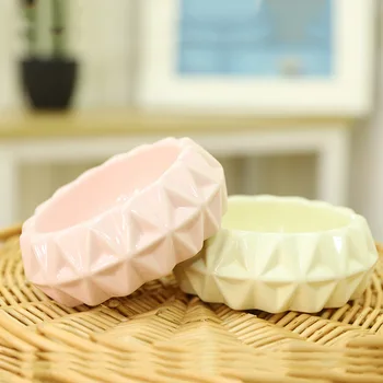 

Pet Bowl Porcelain Bowl Creative Flower Shape Cat Dog Feeders Drinking Bowl Non-slip Dual-use Household Pet Food Bowl Supplies