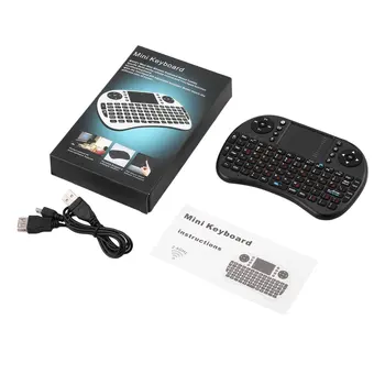 

i8 Mini 2.4GHz Wireless BT Backlight Touchpad Keyboard with Mouse for PC/PAD/for XBox 360/PS3/Android TV Box