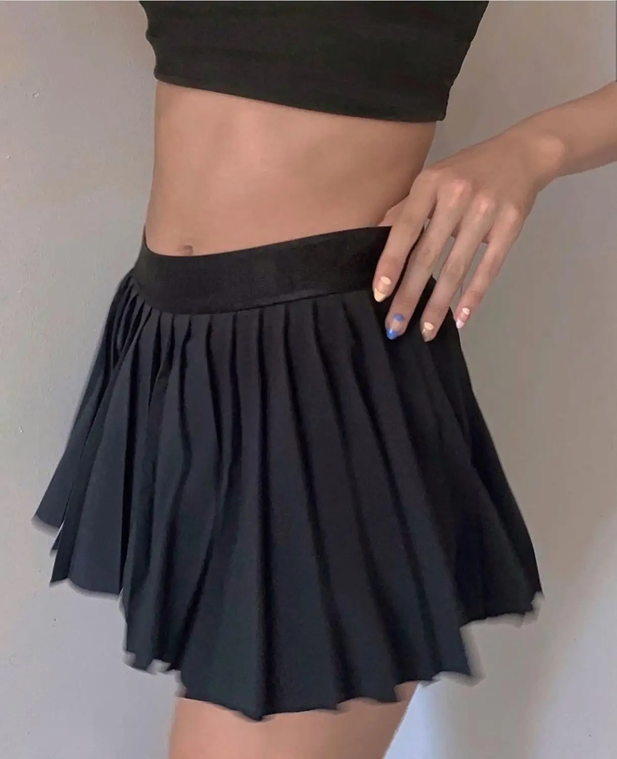 Pleated High Waist Mini Skirt Women Sexy Tennis Skirt Ladies Korean Style Summer Unif Mini skirt Y2k Egirl Hot