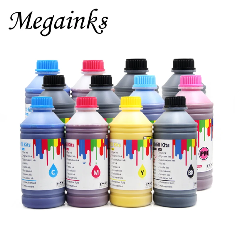 1000 мл пигментные чернила для принтера Canon iPF 6400 6450 6410 6460 8300 8310 8100 8000 9000 9100 8110 9110 8400 9400 8410 9410 принтер