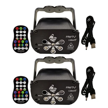 

LED Star Disco Music Sound Control Light for DJ Christmas Party Strobe Lamp