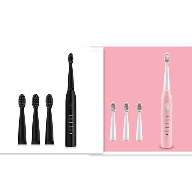 Sonic Electric Toothbrush Rechargeable Tooth Brushes Washable Electronic Whitening Teeth Brush Adult Timer Toothbrush