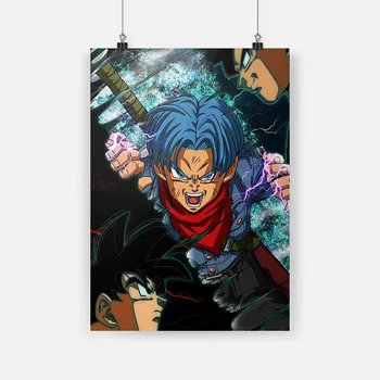 

dragon ball trunks Goku vs Black Goku anime canvas painting decor wall art pictures bedroom study home decoration prints poste
