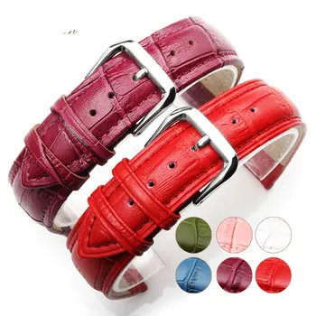 

The genuine leather strap is a universal needle with a color strap and a male and female leather strap 12/14/16/18/20/22mm