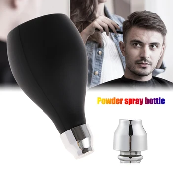 

Portable Salon Barber Powder spray bottle Remove Shred hair Silicone Airbag Good Resilience Thickened