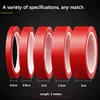 Red Double Sided tape Sticker Silicone Transparent  No Traces Tape   Waterproof and Long lasting viscosity 3m Adhesive Tape ► Photo 3/6