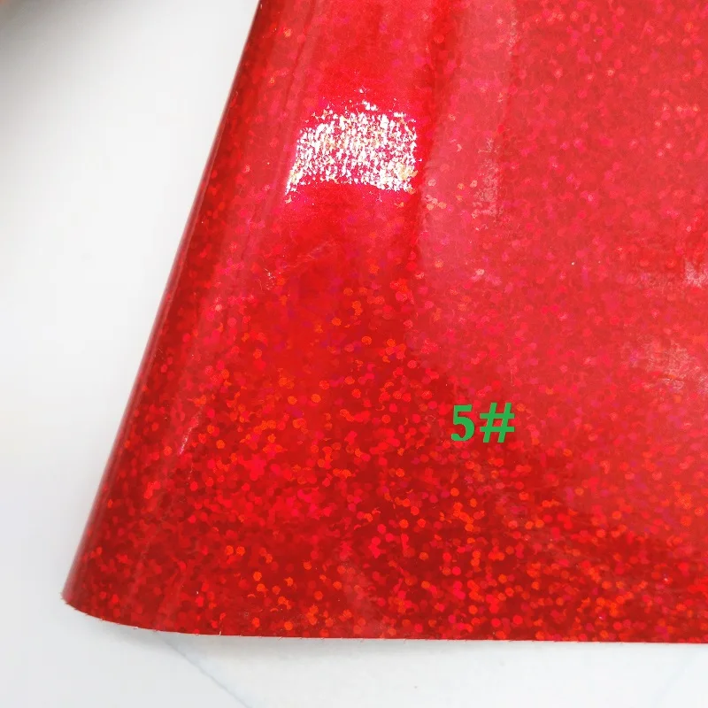 5 Glitterwishcome 21X29 см A4 гладкая блестящая ткань кожаные листы, искусственная кожа ткань, синтетическая кожа для бантов, GM464A - Цвет: 5