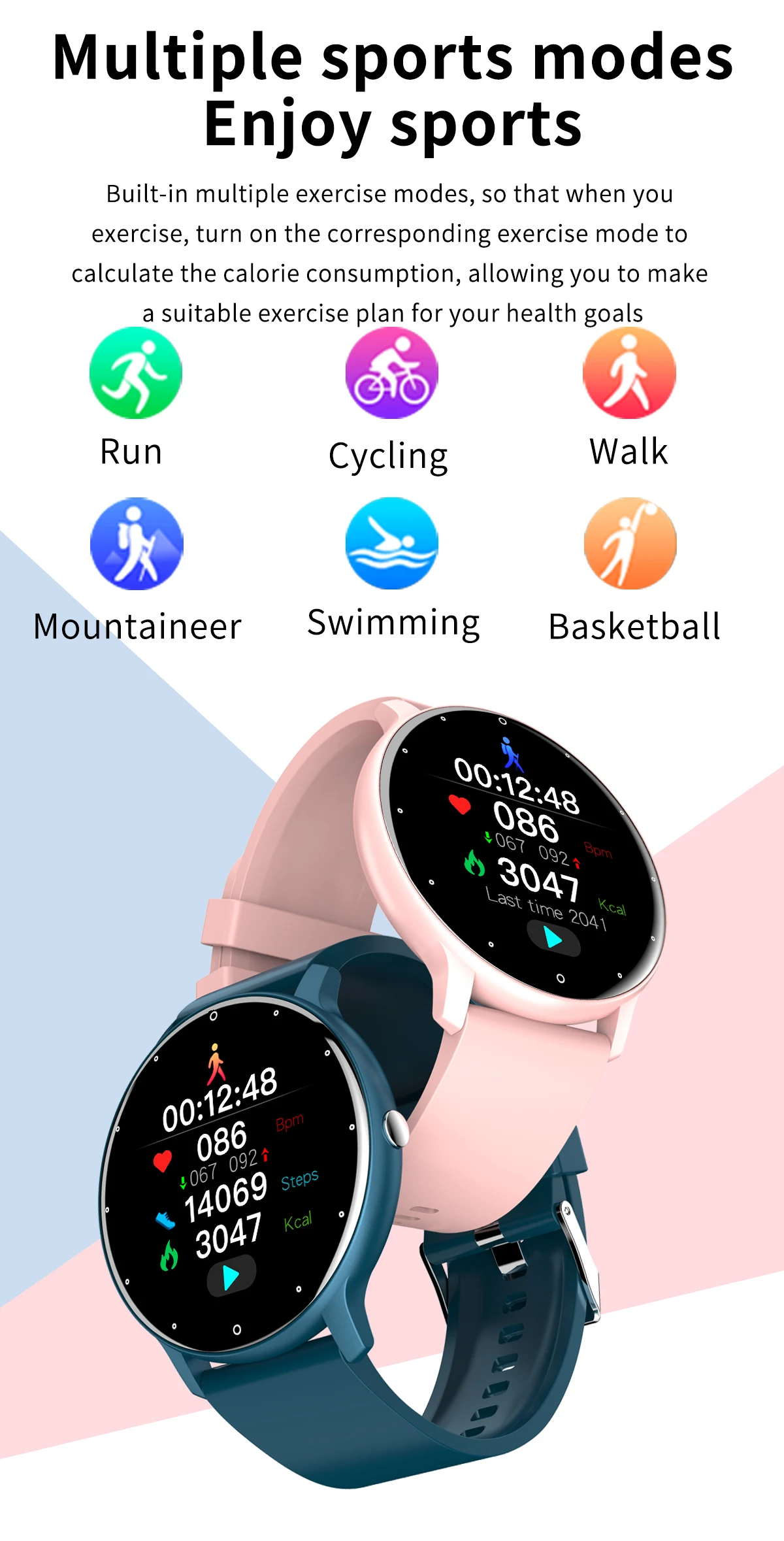 dwaterproof água smartwatch para ios android