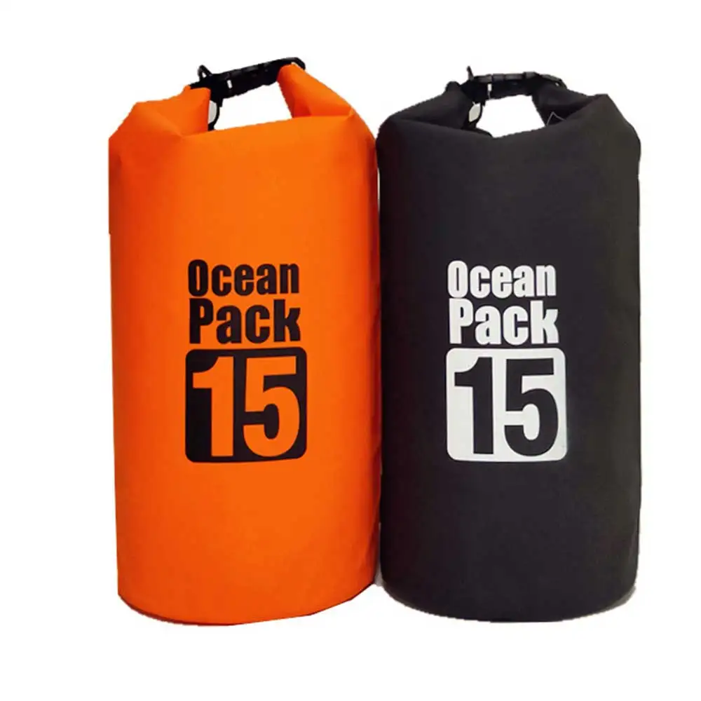 Mochila impermeable y seca, bolsa de hombro flotante, Rollo superior, para kayak, Rafting, canotaje, río, Trekking, piscina, aire libre