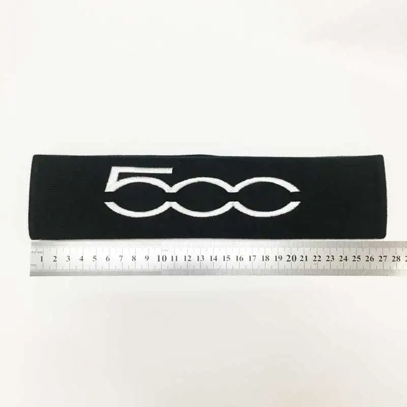 2pcs/lot Car Seat Belt Cover Car Styling Auto Case For fiat 500 500x 500l panda Punto TIPO Bravo Accessories