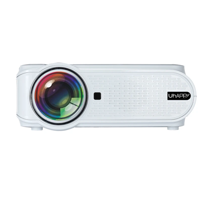 

AAAE Top-Uhappy Bluetooth 4.0 1080P LED HD Mini Projector Support for Android 6.0/HDMI/SD/TV/VGA