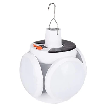 

Solar Camping Folding Lights, Waterproof Super Bright LED Pendant Lights, Safety Lights for Outdoor Emergency Lighting