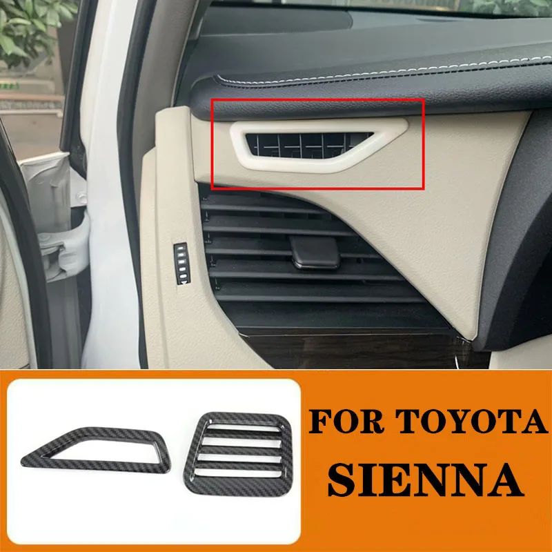 Чехол из углеродного волокна для Toyota Sienna 2015 2016 2017 2018 2019 2020 | Автомобили и мотоциклы