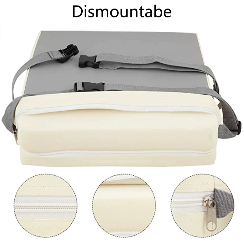 Toddler Kids Chair Increasing Heightening Cushion Baby Infant Dismountable Adjustable Washable Dining Booster Pad with 5