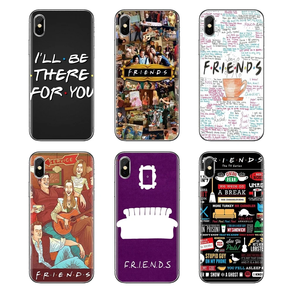 Friends TV Show Print For Huawei Nova 2 3 2i 3i Y6 Y7 Y9 Prime Pro GR3 GR5 2017 2018 2019 Y5II Y6II Soft Transparent Case Covers |