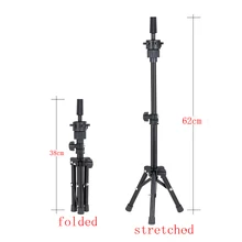 Best Offers mini Black iron tripod mannequin wig head stand durable manikin wig stand holder barber beauty school equipment Best Offers mini Black iron tripod mannequin wig head stand durable manikin wig stand holder barber beauty school equipment
