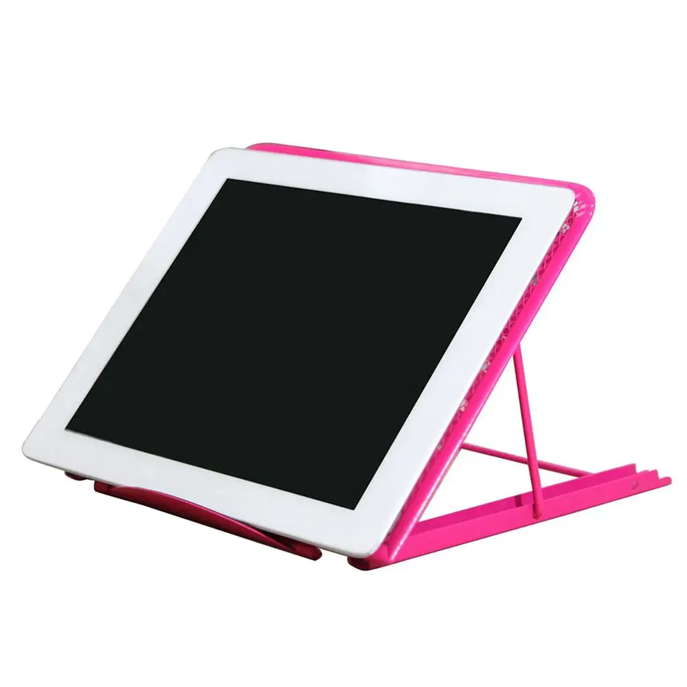 Adjustable and Portable Ventilation Net Folding Frame Light Box Pad Laptop Stand with Non-slip Bottom 30JP17