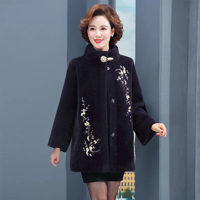 Women Winter Jacket High Quality Thick Imitation