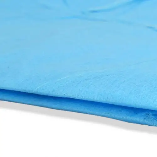 Одноразовый нетканый хирургический халат дышащий фартук эластичный пыленепроницаемый комбинезон нетканый материал сделан, эластичный и - Цвет: Синий