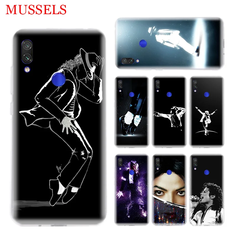 

Michael Jackson MJ Cover Phone Case for Xiaomi Redmi S2 Y3 Y2 Note 7 7S 6 5 Pro 4 4X Mi F1 9 8 A2 Lite Pattern Capa Coque