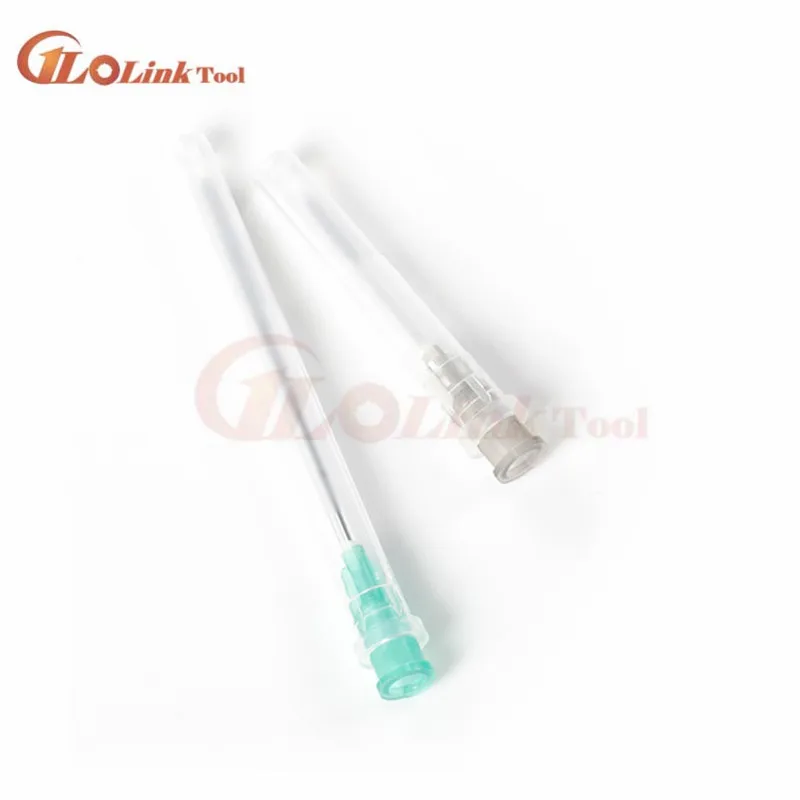 Disposable Cannula Dispensing Needle Surgical Needle Tool Fine Micro Cannula Needle Tips 25G/27G/30G Plain Ends Notched Endo needle tip Syringe 2pcs/pack * 10 packs Tool Parts