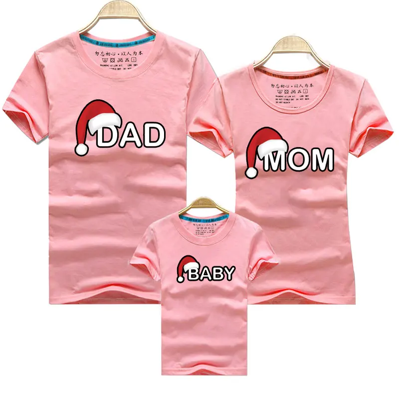 Рождественская футболка для папы, мамы и ребенка; одежда для всей семьи; Одинаковая одежда для мамы, дочки, папы и сына; рубашка для мамы и меня