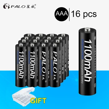 

2018 New-type 16pcs Environmentally Batteries NI-MH 1.2V 1100mAh AAA Rechargeable Battery For Toy Clocks Remote Control Camera