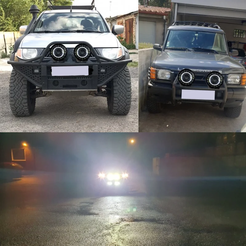 Светодиодный светильник VISORAK 9 дюймов для внедорожника морской поиска 4WD 4X4