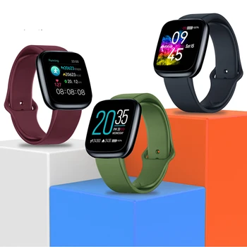 

2020 New Smart Watch Men Women Sport IP67 Waterproof Clock Heart Rate Blood Pressure Monitor Smartwatch for IOS Android