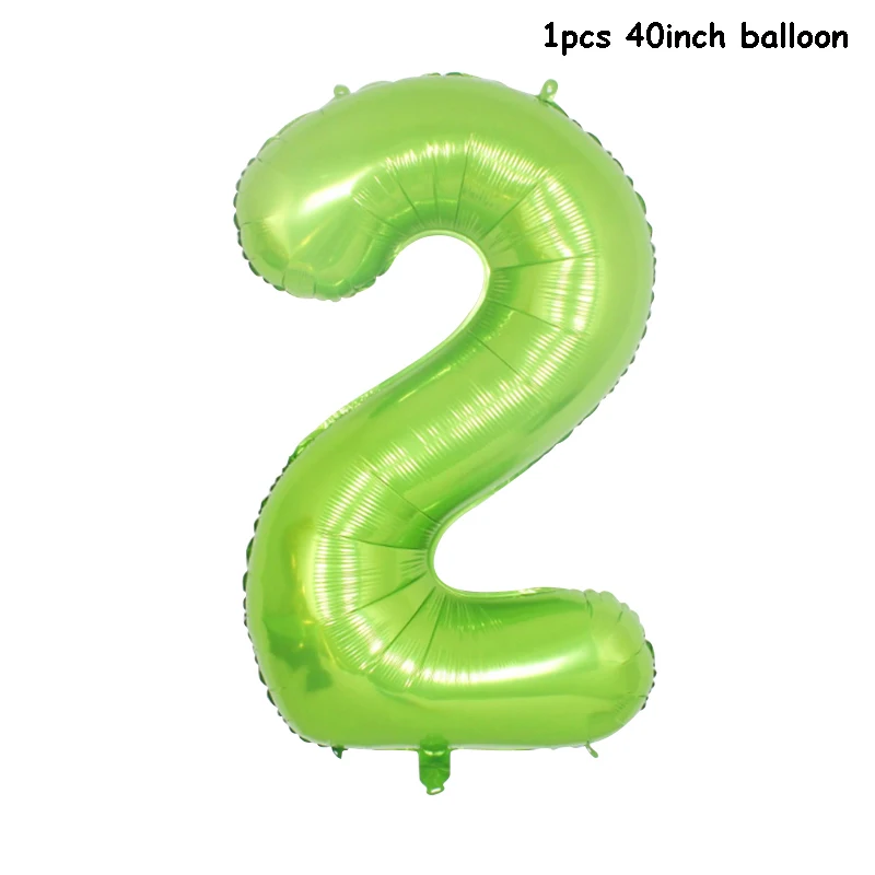 2 balloon WEIGAO 1 шт. 1 2 3 шапки ко дню рождения цветок корона 1-й День рождения шапка новорожденного ребенка ободок для дня рождения 1 год День рождения украшения - Цвет: 2 balloon