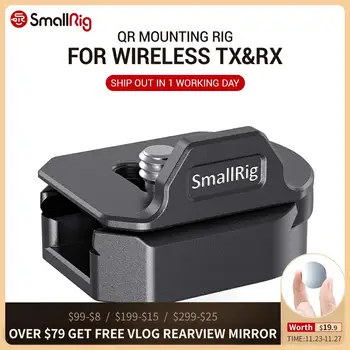무선 TX 및 RX 2482 용 SmallRig 범용 DSLR 카메라 클램프 퀵 릴리스 마운팅 키트