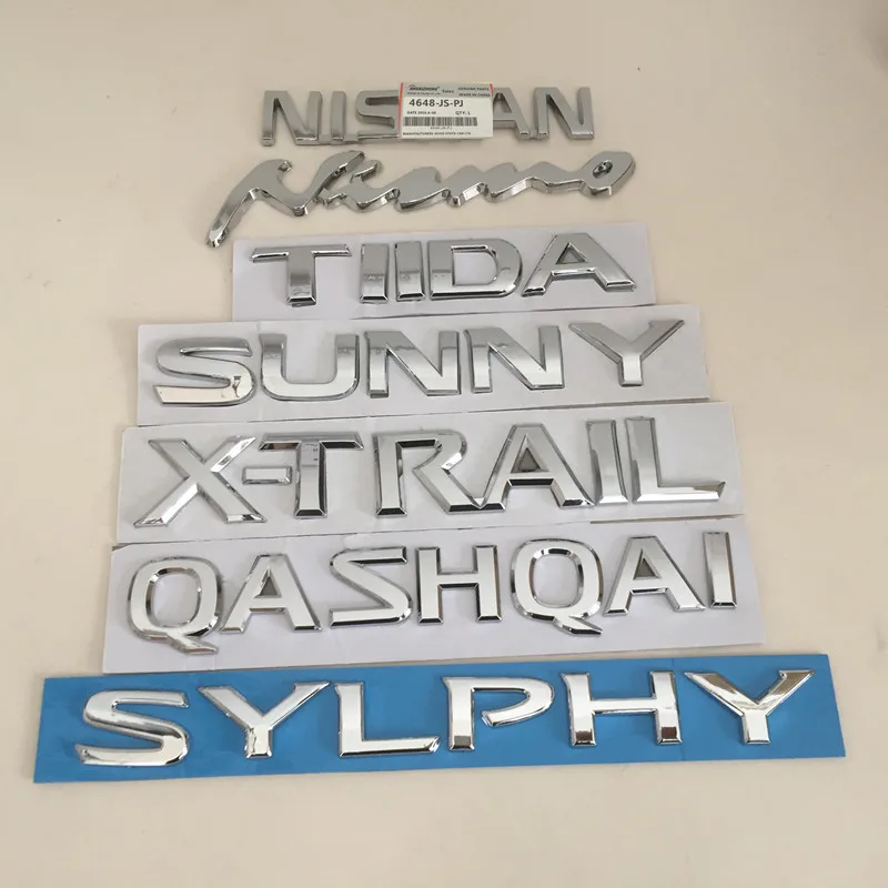 Наклейка с эмблемой на багажник автомобиля nismo SUNNY TIIDA TEANA SYLPHY XTRAIL QASHQAI 1 шт. |