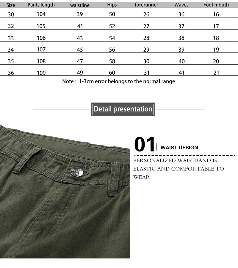 tapered cargo pants Rainbowtouches Pants New Casual Fashion Loose Sports Training Outdoor Trousers Men's Multiple Pocket Solid Straight-leg Pant black cargo joggers