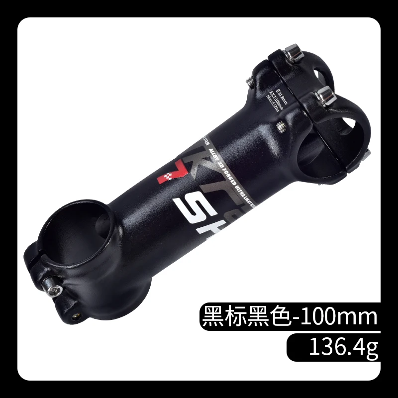 Black red 100MM Тювик горный велосипед подъемный 31,8*45/55/65/70/80/90/100/110 мм негативная пленка угла наклона изменение алюминиевого сплава стояк - Цвет: Black red 100MM
