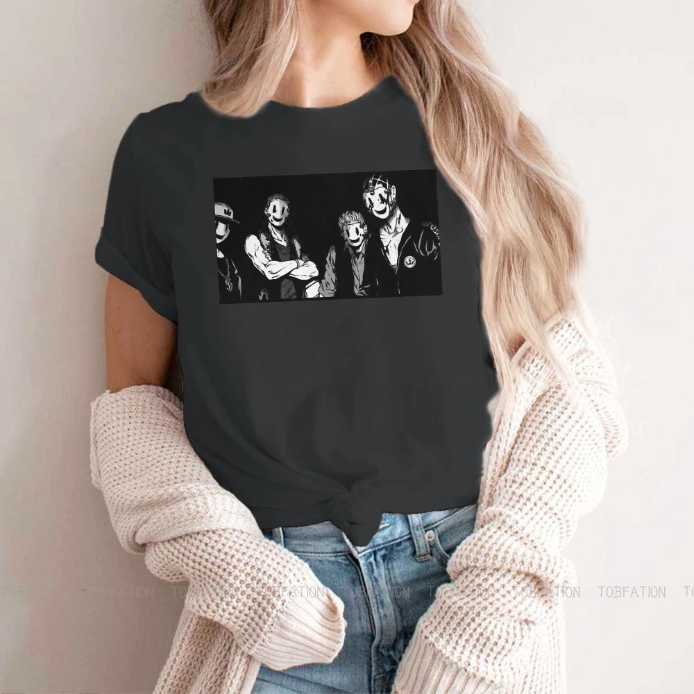 Band Women S T Shirt High Rise Invasion Yuri Honjo Mayuko Kuon Anime Ladies Tees Harajuku O Neck Tops Tshirt Loose Fashion T Shirts Aliexpress