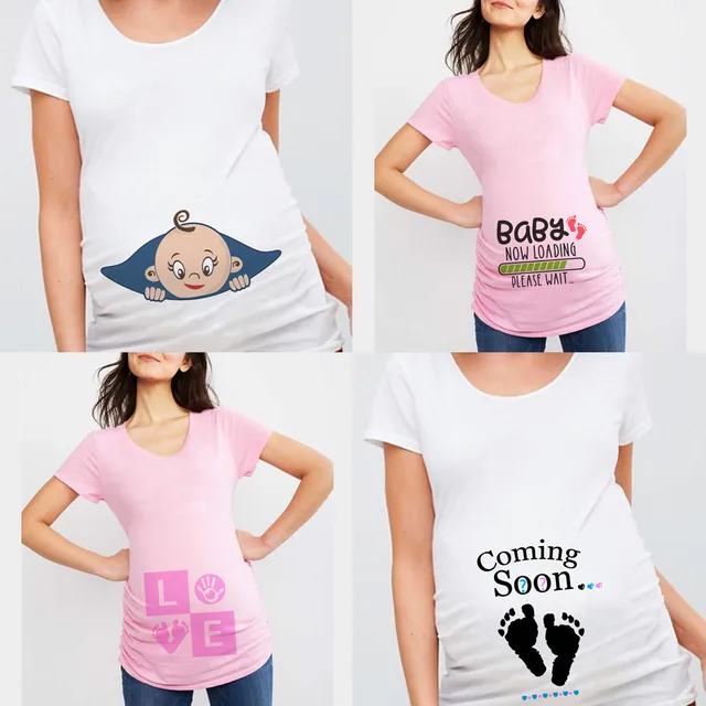 Baby Coming Soon Maternity Tops: The Perfect Pregnancy T-Shirt