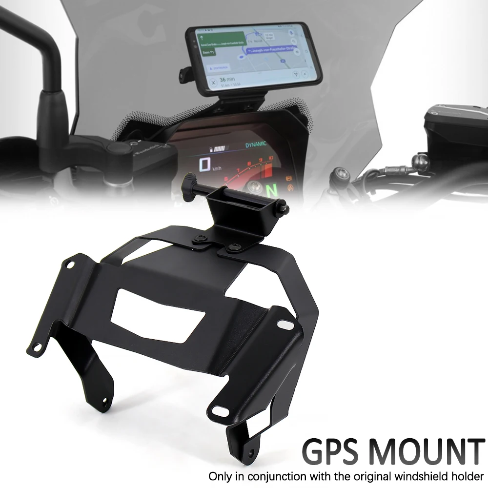 Accessori Moto In Alluminio Cnc Per Bmw R1250R R 1250 R R1250R Supporto Per Telefono Supporto Per Piastra Navigatore Gps Staffa