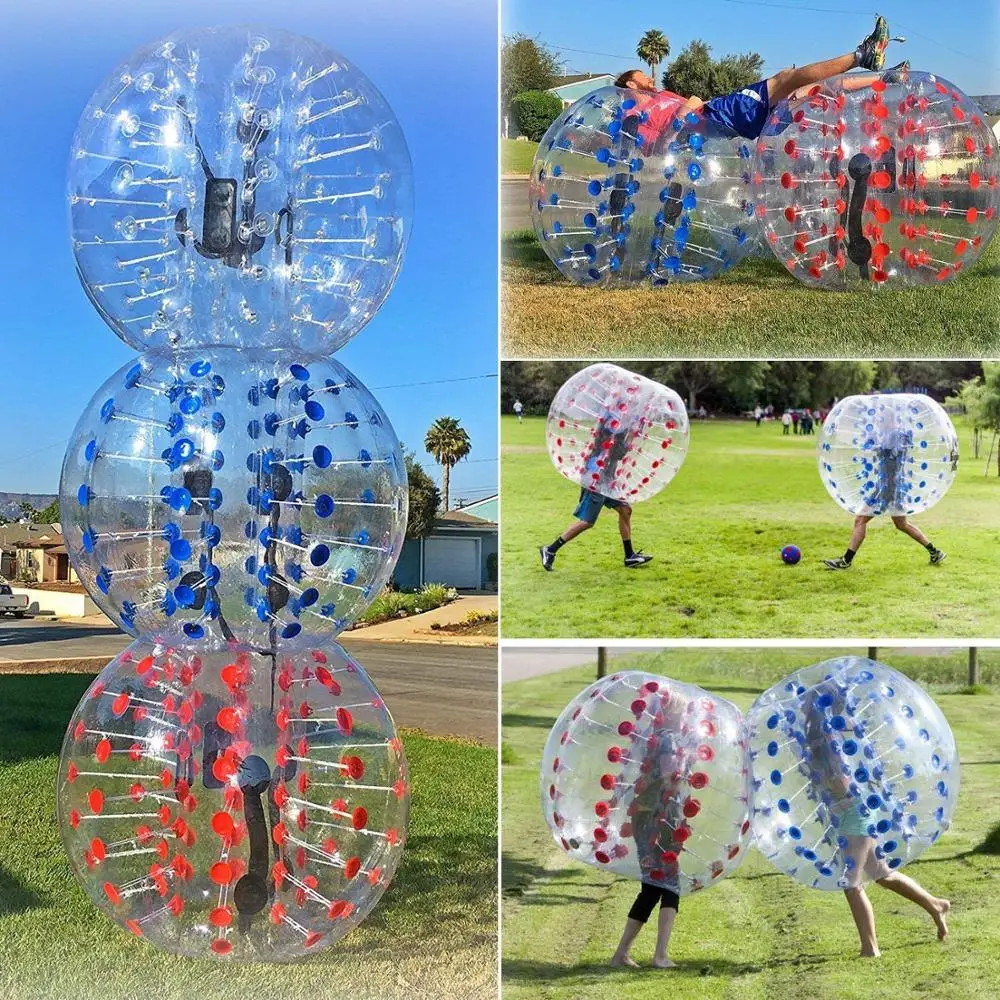

1.55m Air Bumper Ball Body Zorb Ball Bubble football 0.8mm TPU Bubble Soccer Zorb Ball For Sale