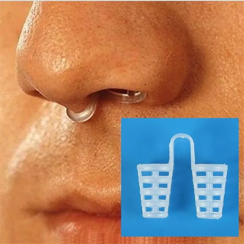 

Professional Anti Snoring Device Anti Snore Nose Clip Relieve Snoring Snore Stopping Health Care For Men Women