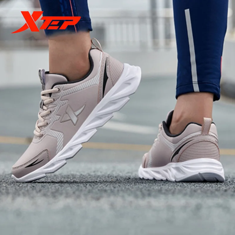Xtep BLADE, женские кроссовки для бега, новинка, Осенние водонепроницаемые спортивные кроссовки для студентов, 881318119258