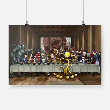 

Wall Art Home Decor One Punch Man Canvas Painting Modern Fairy Tail Picture Hd Print Popular Cartoon Role Modular Poster Bedroom