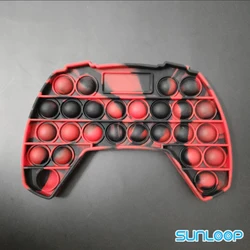 Contrôleur de jeu Push Bubble Fidget, jouets austisme pour hommes, bulle de teinture de cravate, Figet sensoriel, jouet de Stress, besoins spéciaux, cadeau de naissance pour garçons 