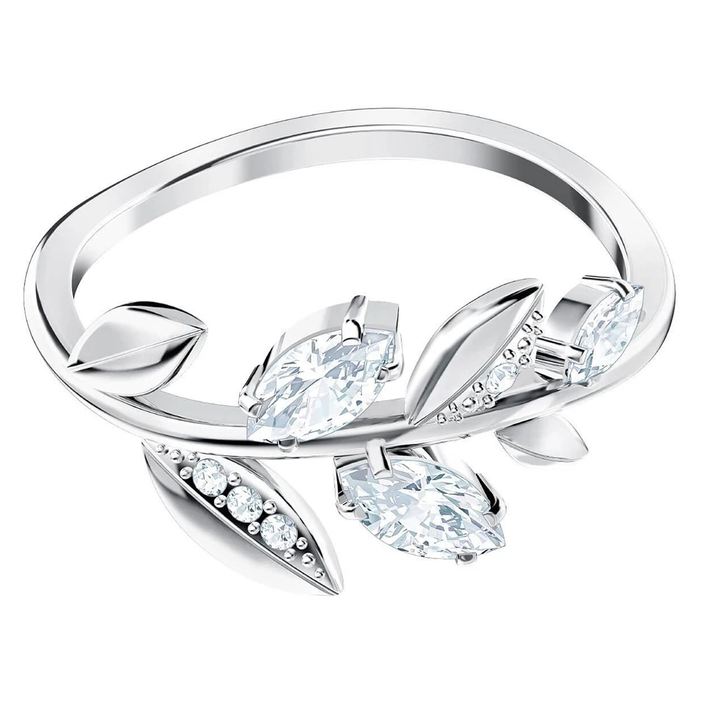 Fashion Exquisite New High Quality Mayfly Fresh Branch Fashion Elegant Ladies Ring Girlfriend Wild Jewelry Recommended Gift