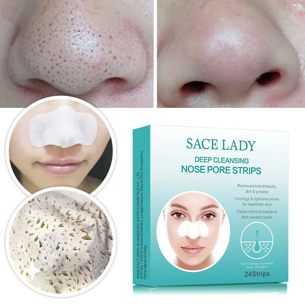

SACE lady sl618-24p black head and acne removing nose patch 24 PIECE package blackhead remover