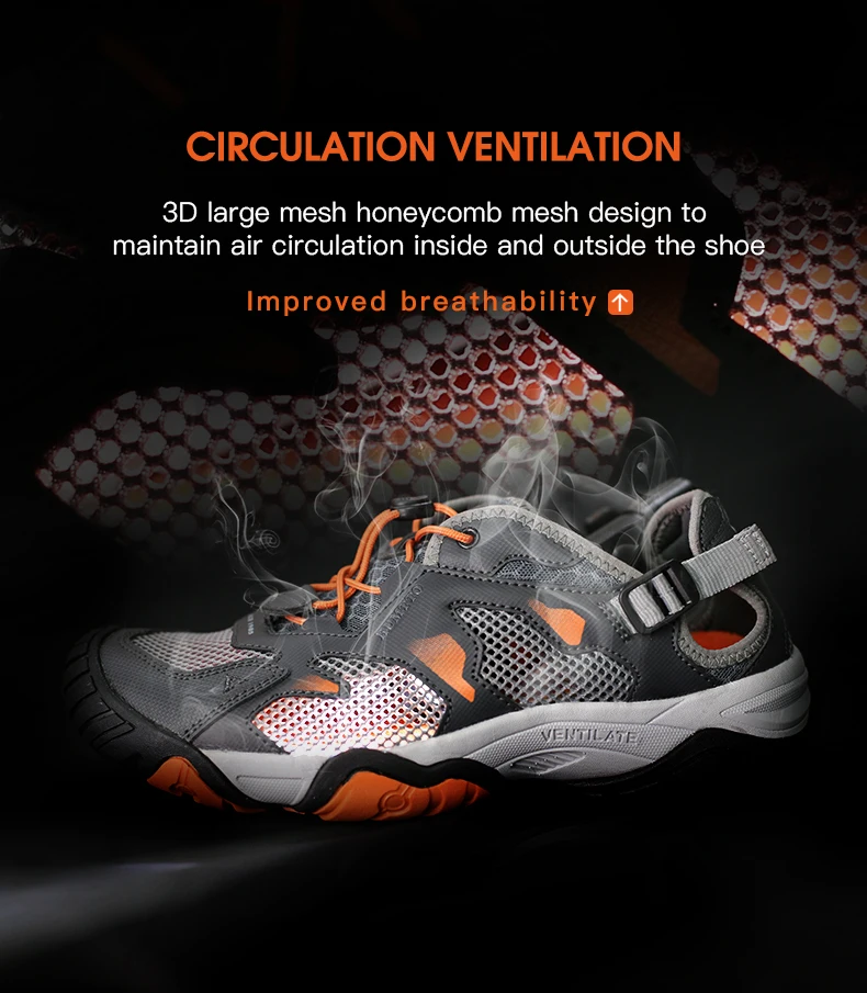 Sapatos de Água para os Homens do Aqua Humtto Sapatos Respirável Caminhadas Pesca Tênis Natação Descalço Esportes Upstream Caminhada 2020new 4 Esporte e Lazer