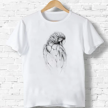 

Parrot Cartoon Cute Cartoon Owl Animal Children Funny T-Shirt Baby Boys Girls Summer Casual Tops T Shirt Kids Clothes